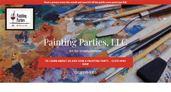 Desktop Screenshot of painting-parties.com